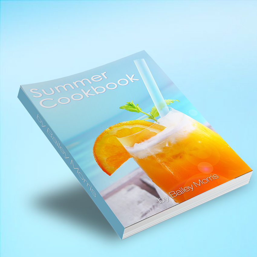 Cookbook cover design